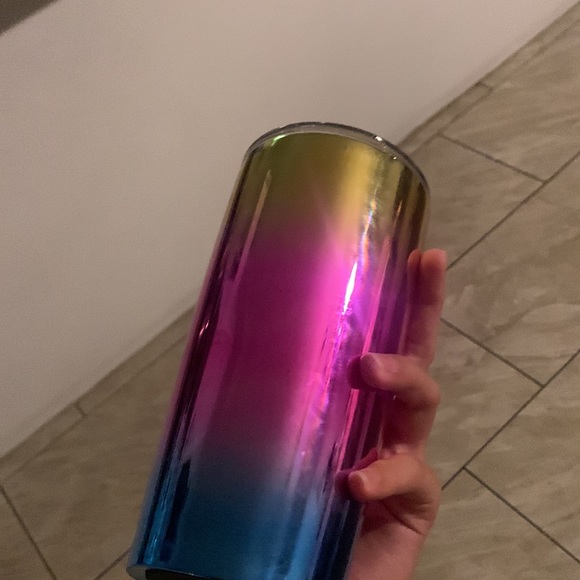 Rainbow metal cup - Picture 4 of 4